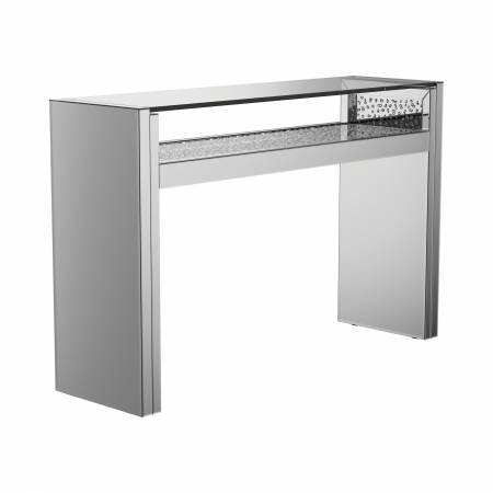951766 1-Shelf Console Table Silver