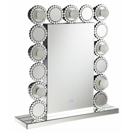961624 Rectangular Table Mirror With LED Lighting Mirror