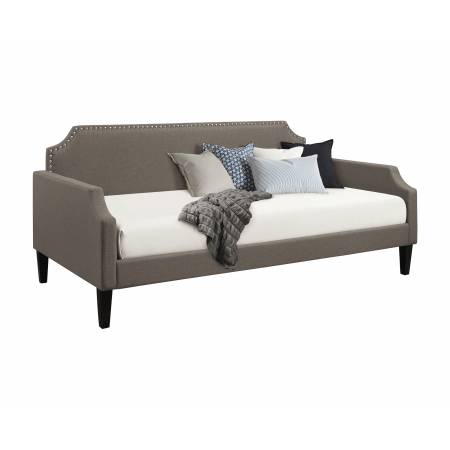 300636 Olivia Upholstered Twin Daybed With Nailhead Trim