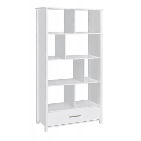 801574 Dylan Rectangular 8-shelf Bookcase