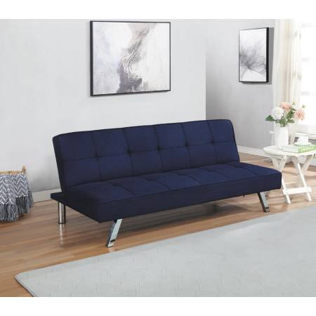 360282 Joel Upholstered Tufted Sofa Bed