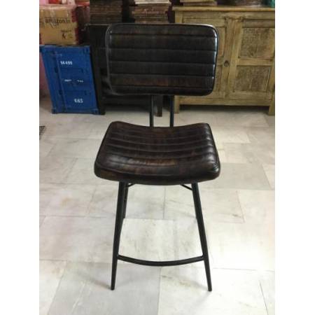 110659 Partridge Upholstered Counter Height Stools with Footrest