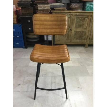 110649 Partridge Upholstered Counter Height Stools with Footrest