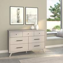 966G-03 Flynn Dresser, Gray