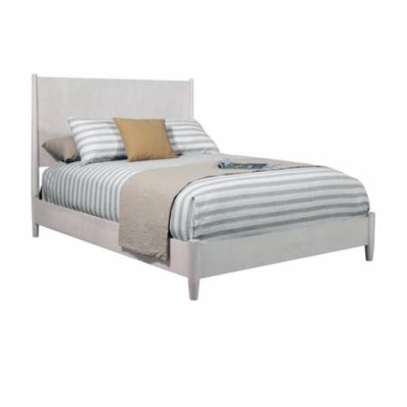 966G-07EK Flynn Panel Bed, Gray