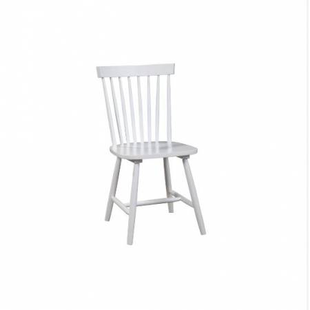 3434WHT-02 Lyra Set of 2 Windsor Chairs, White