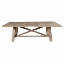 2068-01 Newberry Rectangular Dining Table, Weathered Natural