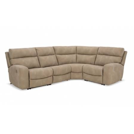 61004S4 Next-Gen DuraPella 4-Piece Power Reclining Sectional