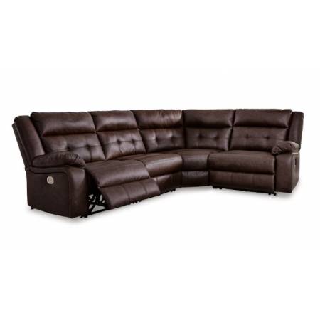 42702S5 Punch Up 4-Piece Power Reclining Sectional