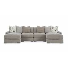 20305S5 Aslan Court 4-Piece Sofa Pit Sectional