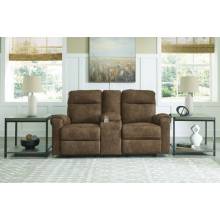 1380594 Edenwold DBL Rec Loveseat w/Console