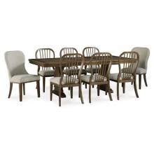 D787-35-01(6)-02(2) 9PC SETS Sturlayne Dining Extension Table