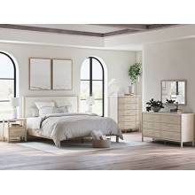 B2615B7-4PC 4PC SETS Cadmori King Upholstered Panel Bed