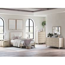 B2615B8-4PC 4PC SETS Cadmori Full Upholstered Panel Bed