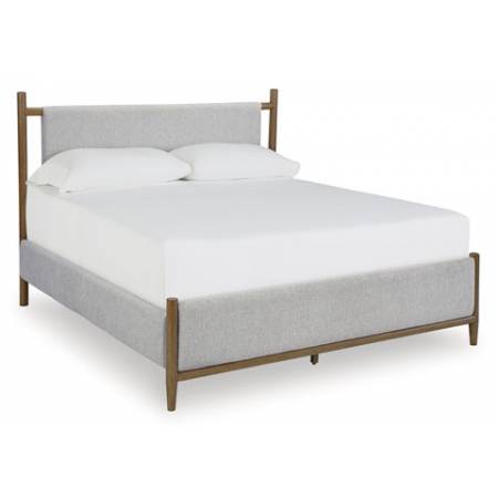 B615B7 Lyncott California King Upholstered Bed