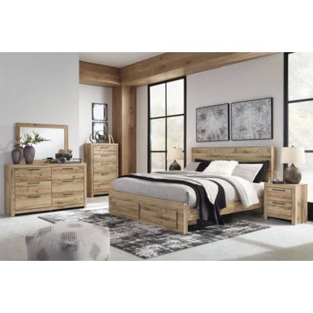 B1050-31-36-58-56S-95-92-B100-14-46 5PC SETS Hyanna King Panel Bed Storage
