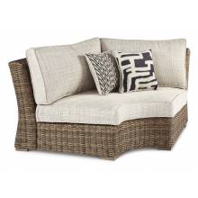 P791-851 Beachcroft Curved Corner Chair with Cushion