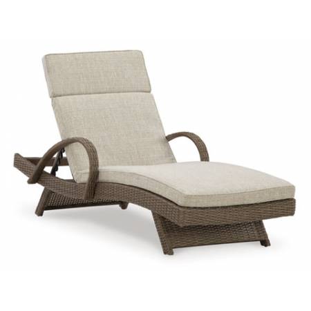 P791-815 Beachcroft Outdoor Chaise Lounge with Cushion