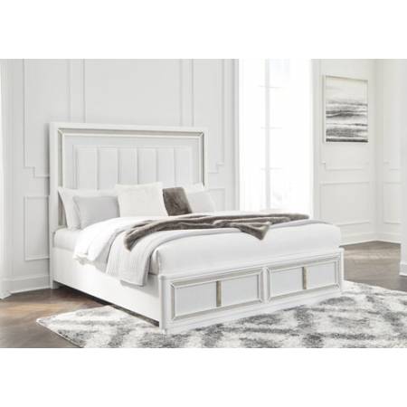 B822-58-56S-94 Chalanna California King Upholstered Storage Bed