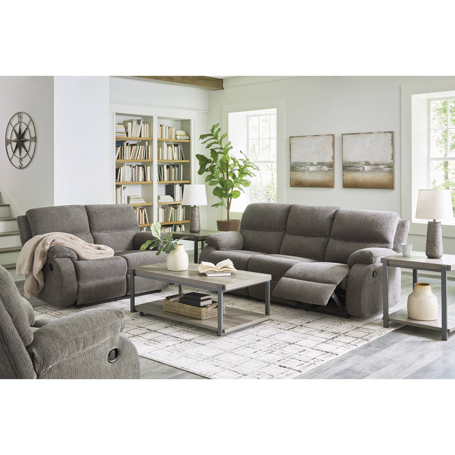 66502 88 86 25 3PC SETS Scranto Reclining Sofa Loveseat Recliner