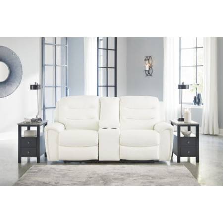 6110418 Warlin Power Reclining Loveseat with Console