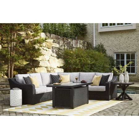 P792-854-851-773-702 4PC SETS Beachcroft 2-Piece Outdoor Loveseat with Cushion