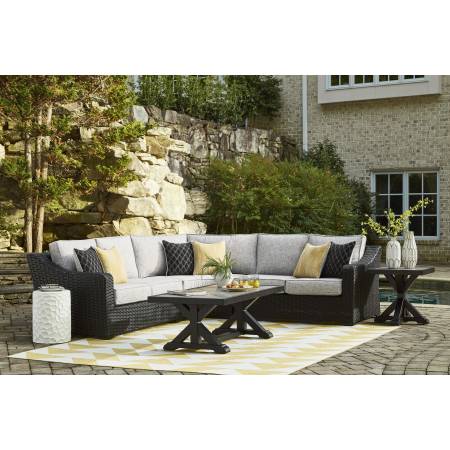 P792-854-851-701-702 4PC SETS Beachcroft 2-Piece Outdoor Loveseat with Cushion