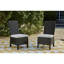 P792-601 Beachcroft Outdoor Side Chair with Cushion
