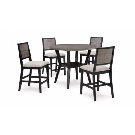 D426-223 Corloda Counter Height Dining Table and 4 Barstools (Set of 5)