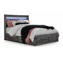 B221B13 Baystorm Queen Panel Bed with 4 Storage Drawers