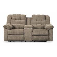 5840194 Workhorse Reclining Loveseat with Console