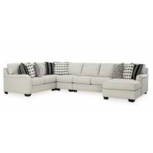 39702S6 Huntsworth 5-Piece Sectional with Chaise