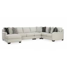 39702S5 Huntsworth 5-Piece Sectional with Chaise