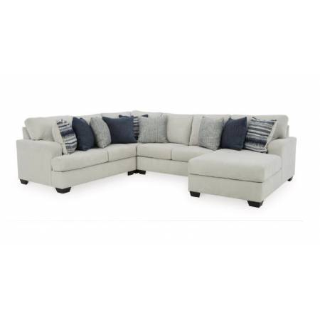 13611S6 Lowder 4-Piece Sectional with Chaise