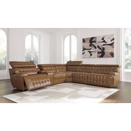 U92708S5 Temmpton 6-Piece Power Reclining Sectional