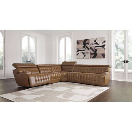 U92708S4 Temmpton 5-Piece Power Reclining Sectional