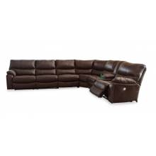 U82902S4 Family Circle 4-Piece Power Reclining Sectional