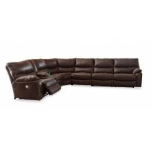 U82902S3 Family Circle 4-Piece Power Reclining Sectional