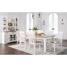 D844-25-01(6) 7PC SETS Ashbryn Dining Table + 6 Chairs