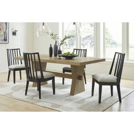D841-45-01(4) 5PC SETS Galliden Dining Table + 4 Chairs