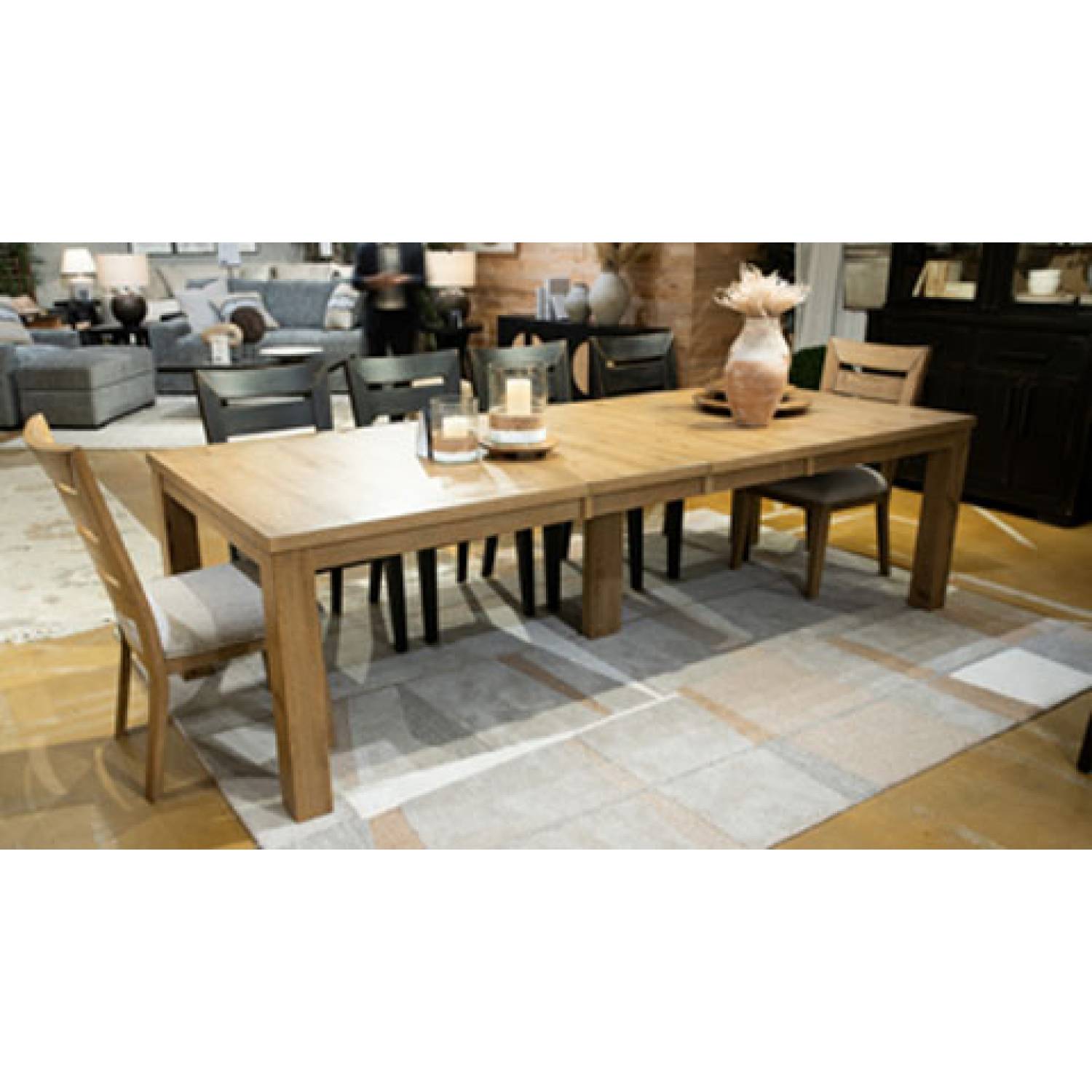 Galliden Dining Extension Table - Light Brown - (D841-35) Galliden Dining Extension Table - Light Brown - (D841-35)