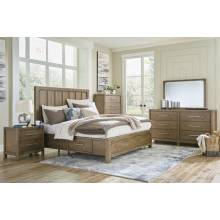 B974-58-56-50-97S-4PC 4PC SETS Cabalynn King Panel Bed with Storage