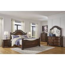 B764-50-72-97-31-36-93 4PC SETS Lavinton King Poster Bed
