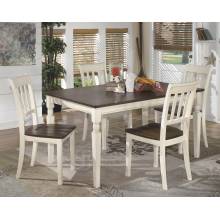 D583-25-02(4) 5PC SETS Whitesburg Dining Table + 4 Chairs