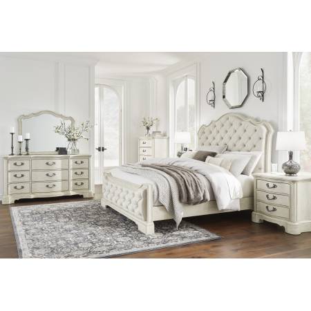 B980-58-56-97-31-36-93-46 5PC SETS Arlendyne King Upholstered Bed