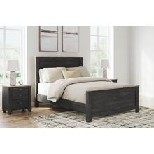 B3670-57-54-98 Nanforth Queen Panel Bed