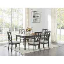 D722-35-01(6) 7PC SETS Lanceyard Dining Table + 6 Chairs