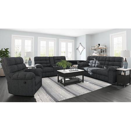 55403-89-94-28 3PC SETS Wilhurst Reclining Sofa with Drop Down Table + Loveseat + Recliner