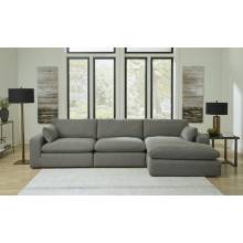 10007-64-46-17 Elyza 3-Piece Sectional with Chaise