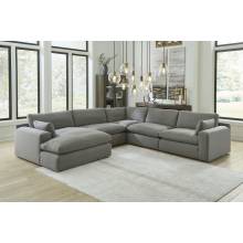 10007-16-46-77-46-65 Elyza 5-Piece Sectional with Chaise